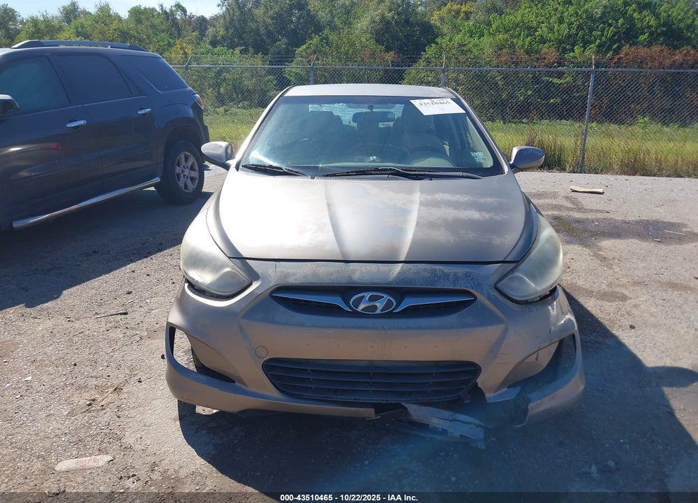 2012 HYUNDAI ACCENT VIN: KMHCU4AE6CU184226