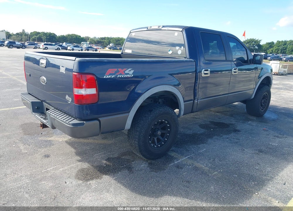 2005 FORD F-150 FX4/LARIAT/XLT VIN: 1FTPW14525KE59213