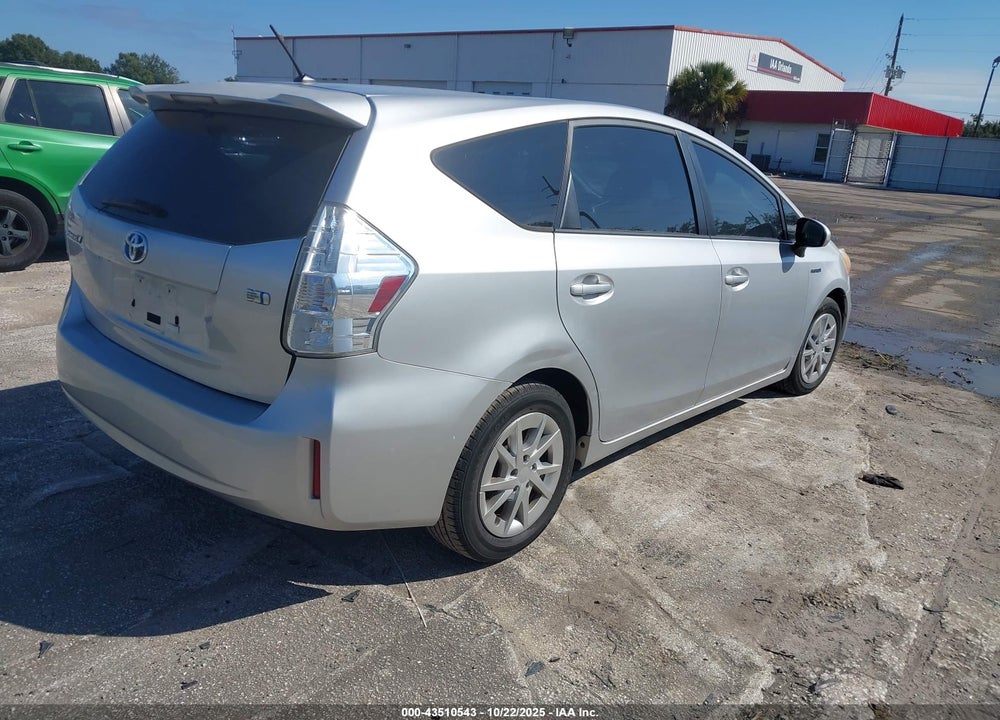 2012 TOYOTA PRIUS V TWO VIN: JTDZN3EU4C3129772