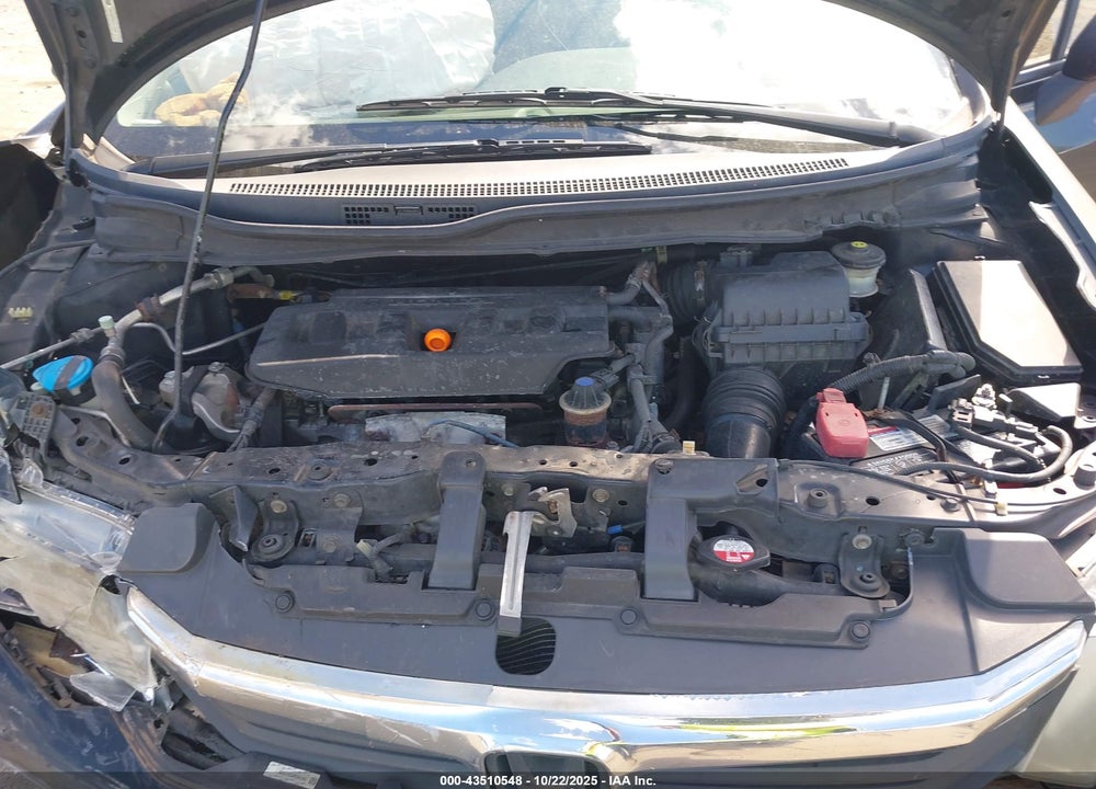 2012 HONDA CIVIC VIN: 19XFB2F85CE313280