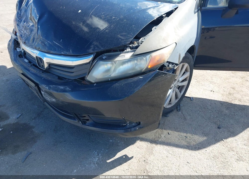 2012 HONDA CIVIC VIN: 19XFB2F85CE313280