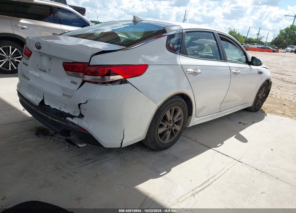 2016 KIA OPTIMA LX TURBO VIN: 5XXGT4L14GG079649