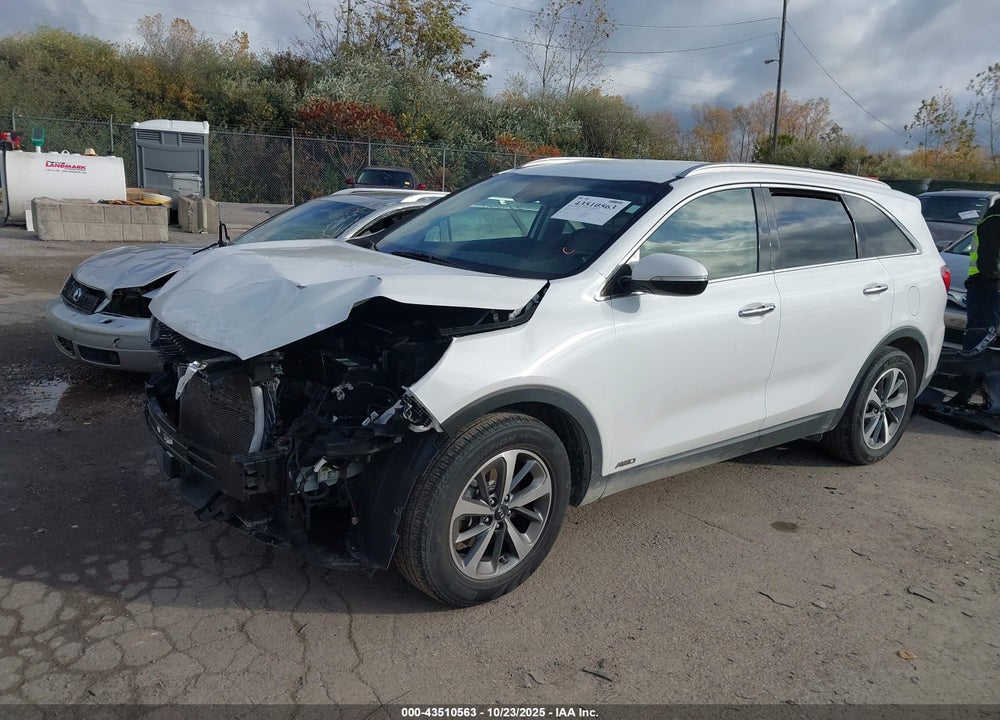 2019 KIA SORENTO VIN: 5XYPHDA56KG502789