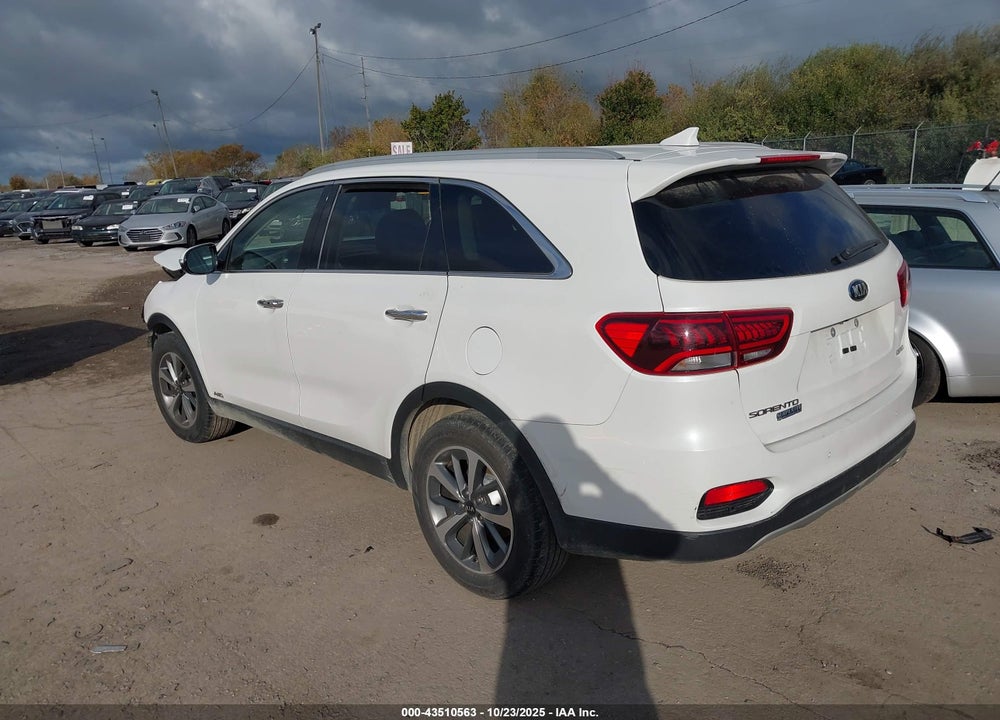 2019 KIA SORENTO VIN: 5XYPHDA56KG502789