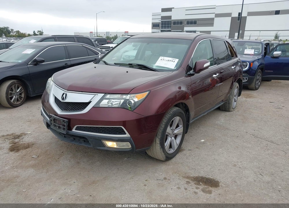 2013 ACURA MDX TECHNOLOGY PACKAGE VIN: 2HNYD2H32DH512890