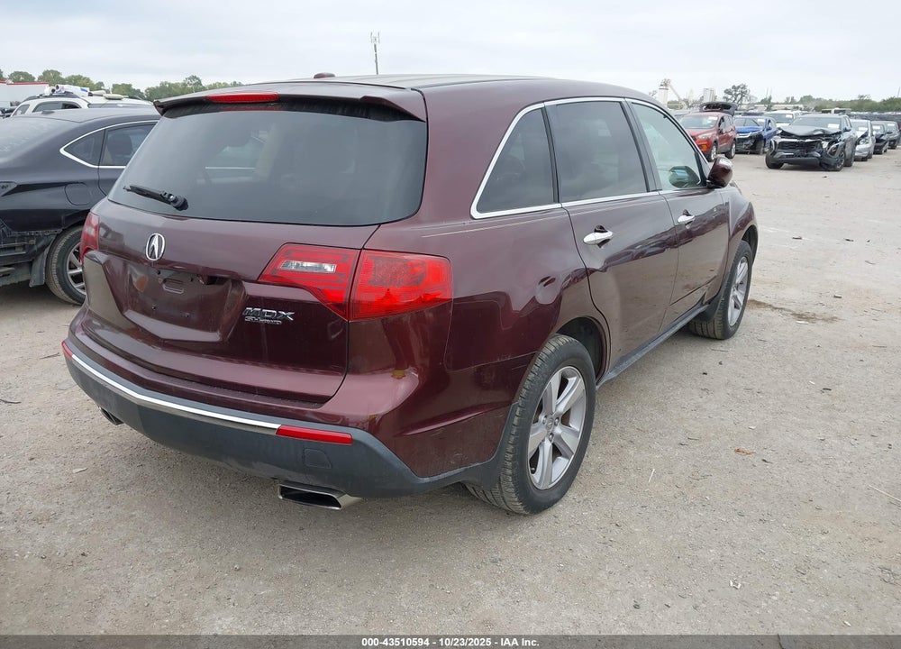 2013 ACURA MDX TECHNOLOGY PACKAGE VIN: 2HNYD2H32DH512890