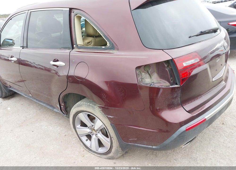 2013 ACURA MDX TECHNOLOGY PACKAGE VIN: 2HNYD2H32DH512890