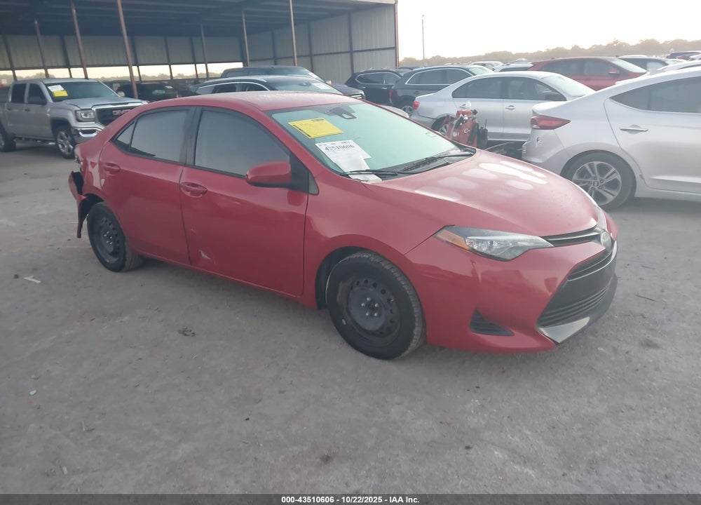 2019 TOYOTA COROLLA LE VIN: 5YFBURHE8KP892962