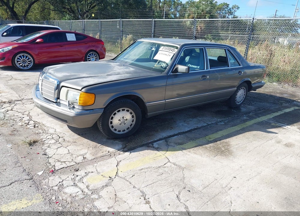 1988 MERCEDES-BENZ 420 SEL VIN: WDBCA35D5JA397688