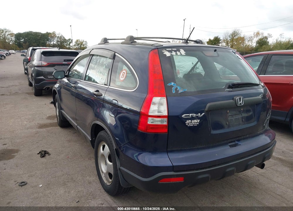 2008 HONDA CR-V LX VIN: 5J6RE48368L048220