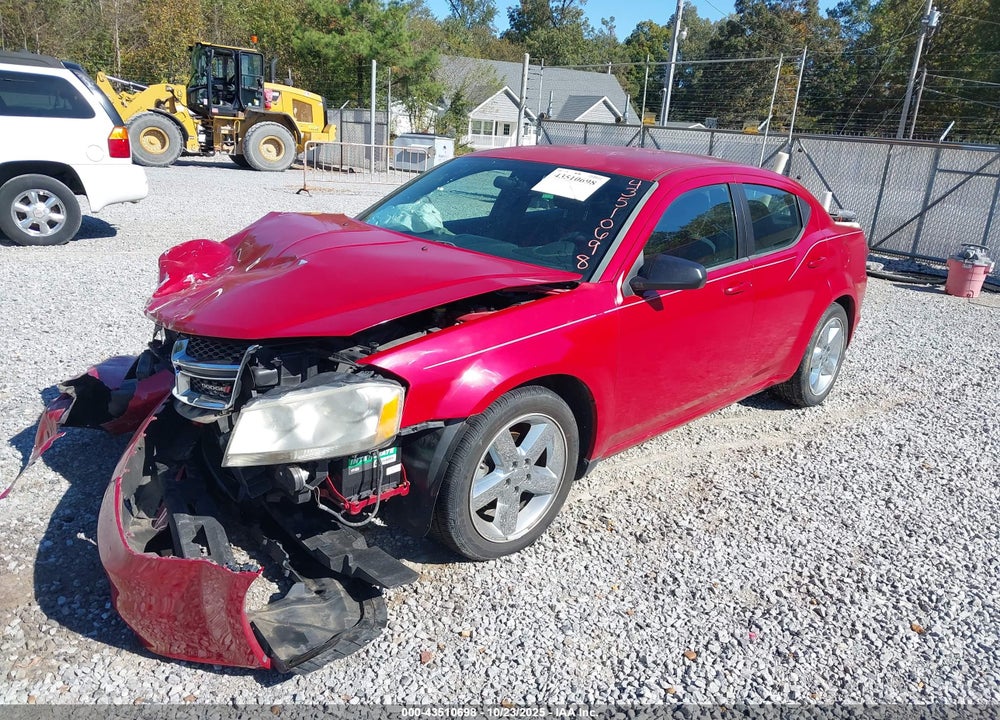 2014 DODGE AVENGER VIN: 1C3CDZAB6EN110250