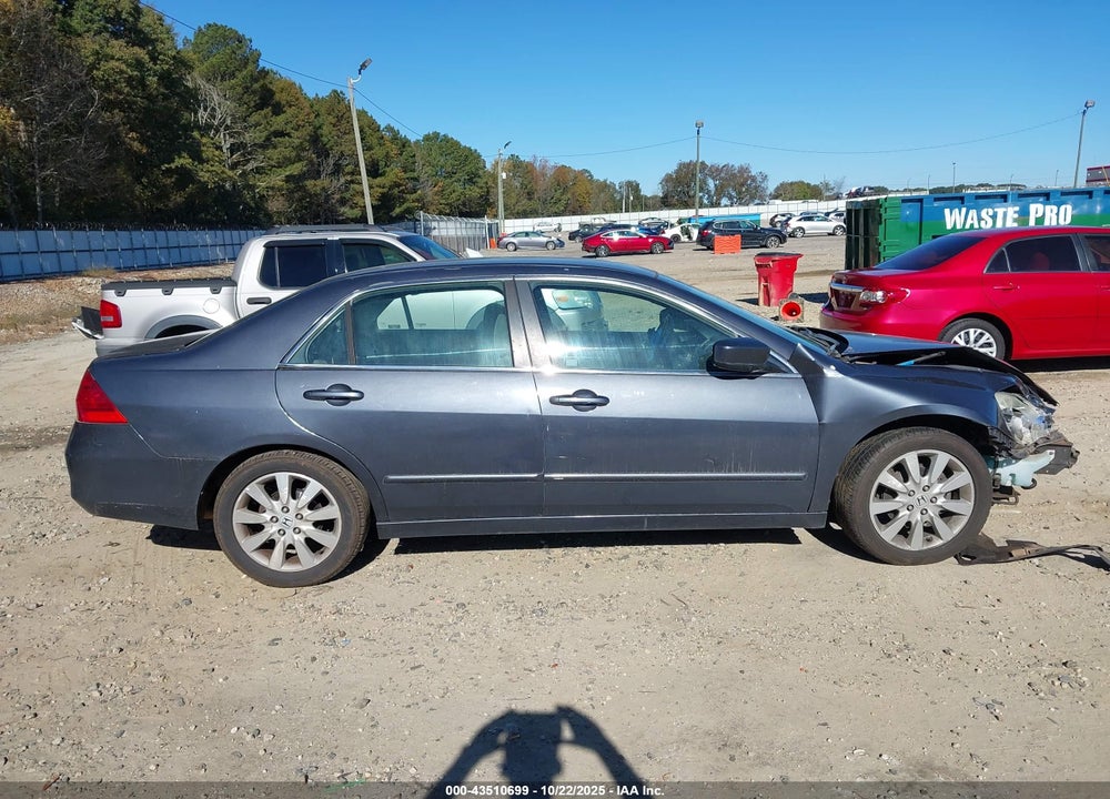 2007 HONDA ACCORD 3.0 SE VIN: 1HGCM66427A084827