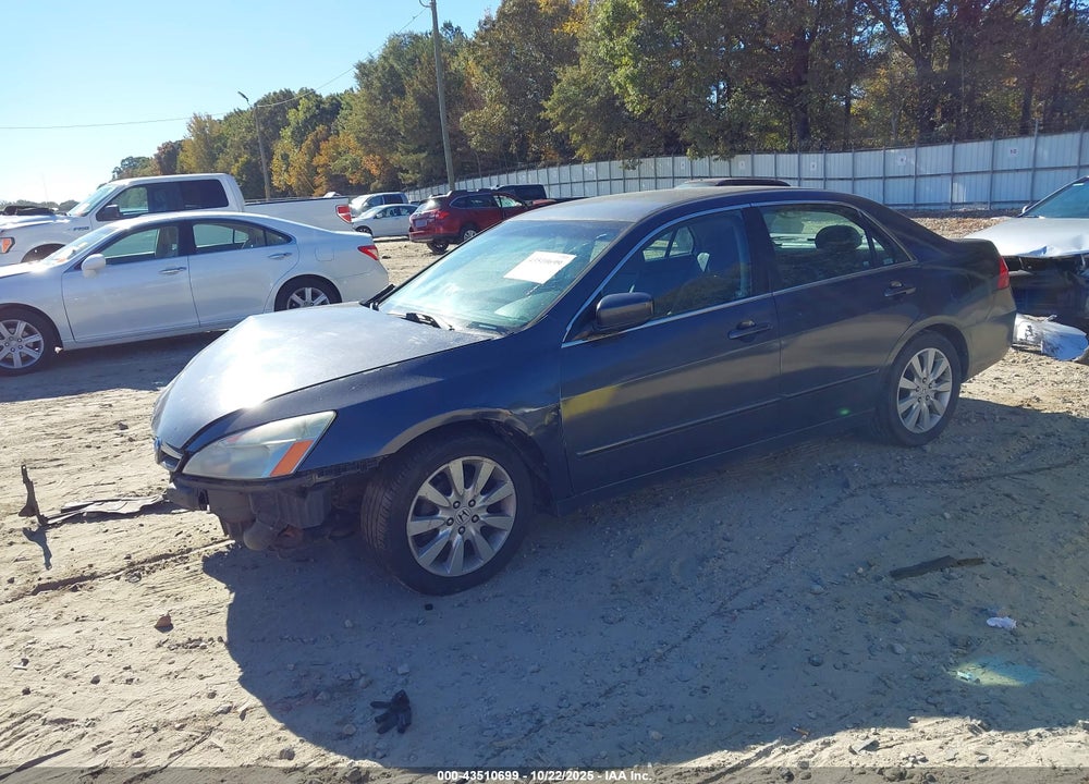 2007 HONDA ACCORD 3.0 SE VIN: 1HGCM66427A084827