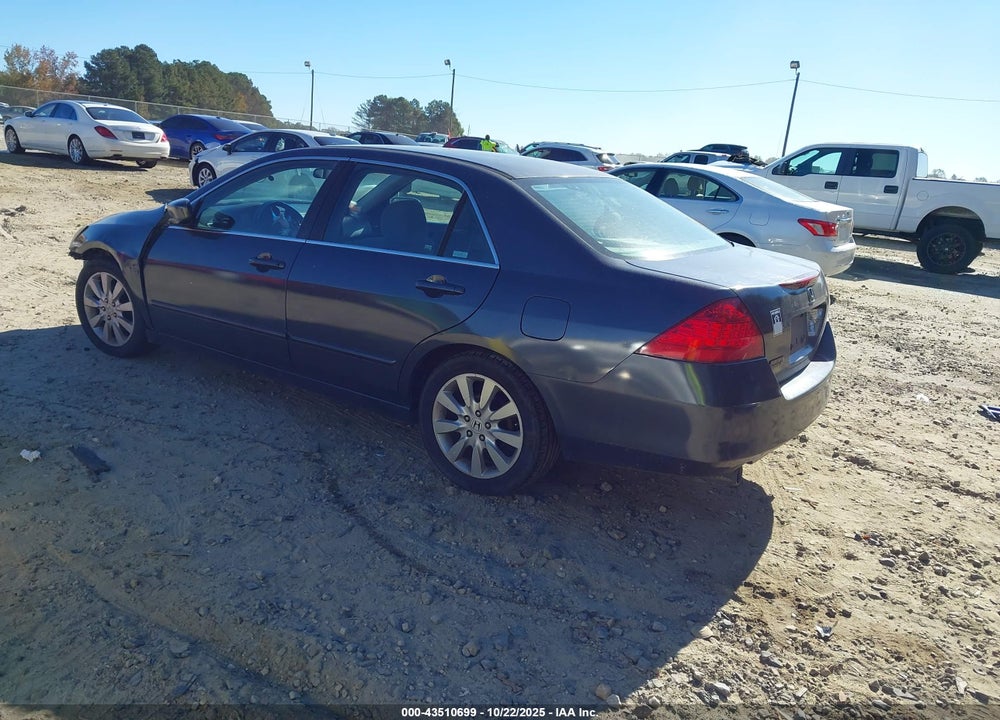 2007 HONDA ACCORD 3.0 SE VIN: 1HGCM66427A084827