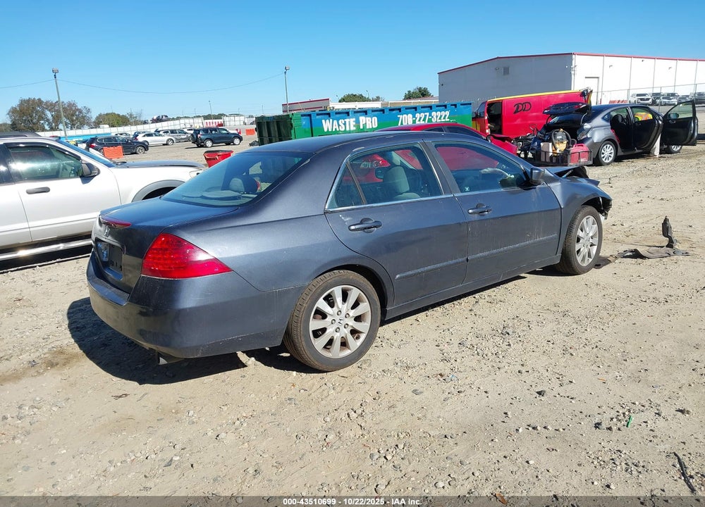 2007 HONDA ACCORD 3.0 SE VIN: 1HGCM66427A084827