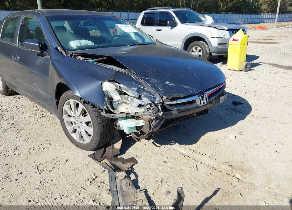 2007 HONDA ACCORD 3.0 SE VIN: 1HGCM66427A084827