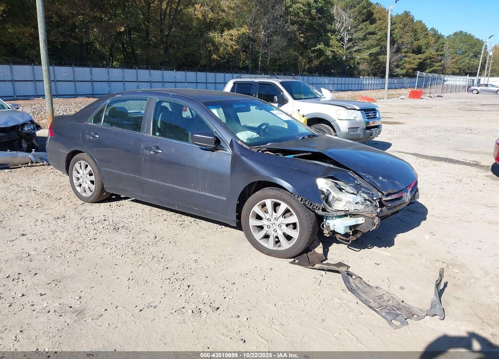 2007 HONDA ACCORD 3.0 SE VIN: 1HGCM66427A084827