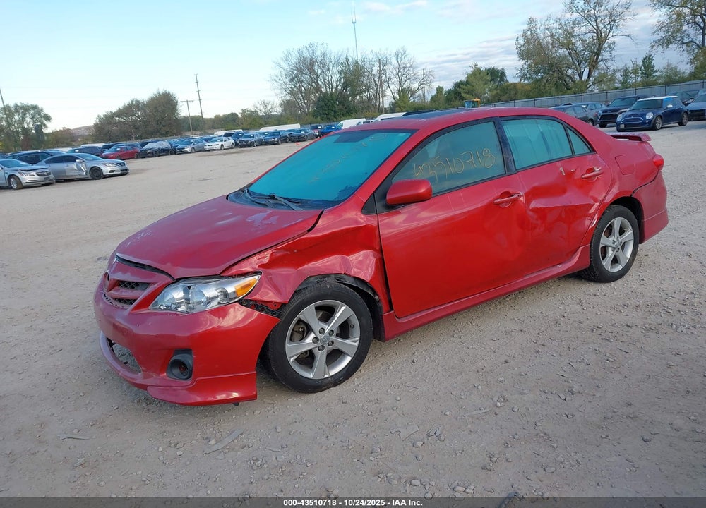 2012 TOYOTA COROLLA S VIN: 2T1BU4EE5CC892636