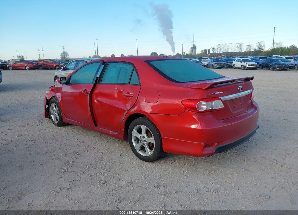 2012 TOYOTA COROLLA S VIN: 2T1BU4EE5CC892636