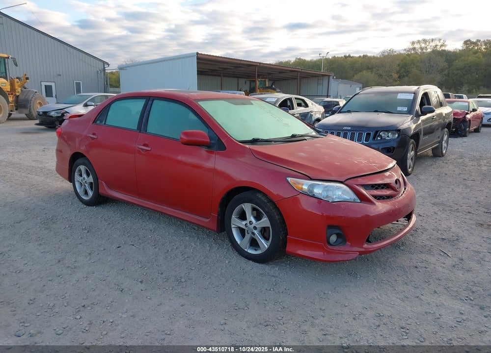 2012 TOYOTA COROLLA S VIN: 2T1BU4EE5CC892636