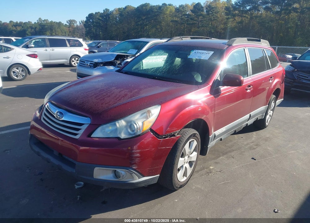2012 SUBARU OUTBACK 2.5I PREMIUM VIN: 4S4BRCGC2C3297268