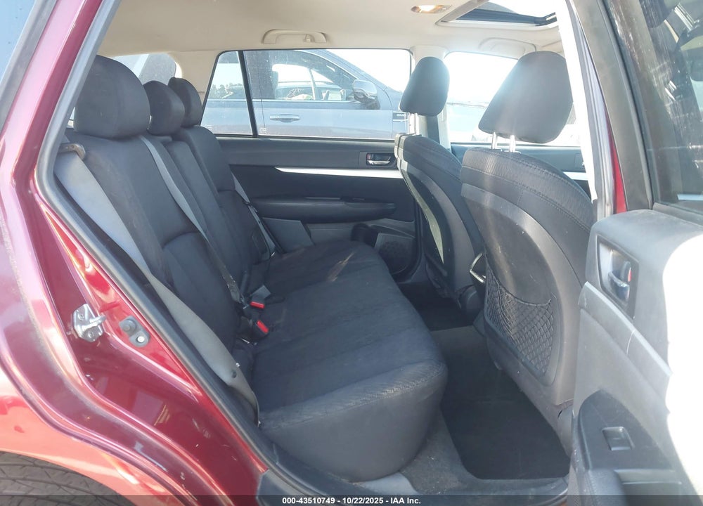 2012 SUBARU OUTBACK 2.5I PREMIUM VIN: 4S4BRCGC2C3297268
