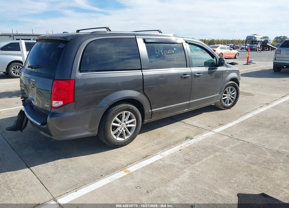 2019 DODGE GRAND CARAVAN SXT VIN: 2C4RDGCG4KR786780