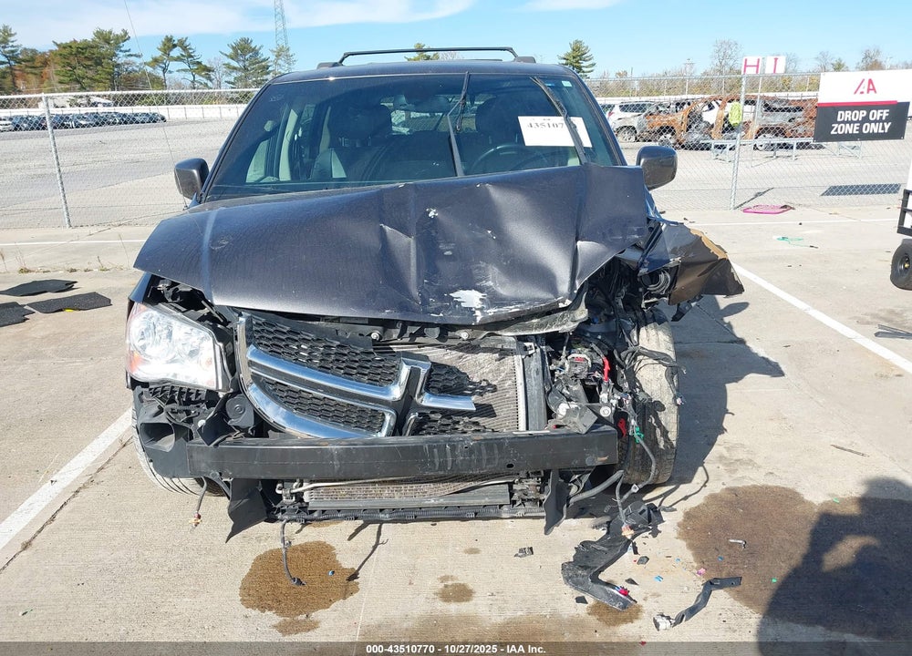 2019 DODGE GRAND CARAVAN SXT VIN: 2C4RDGCG4KR786780
