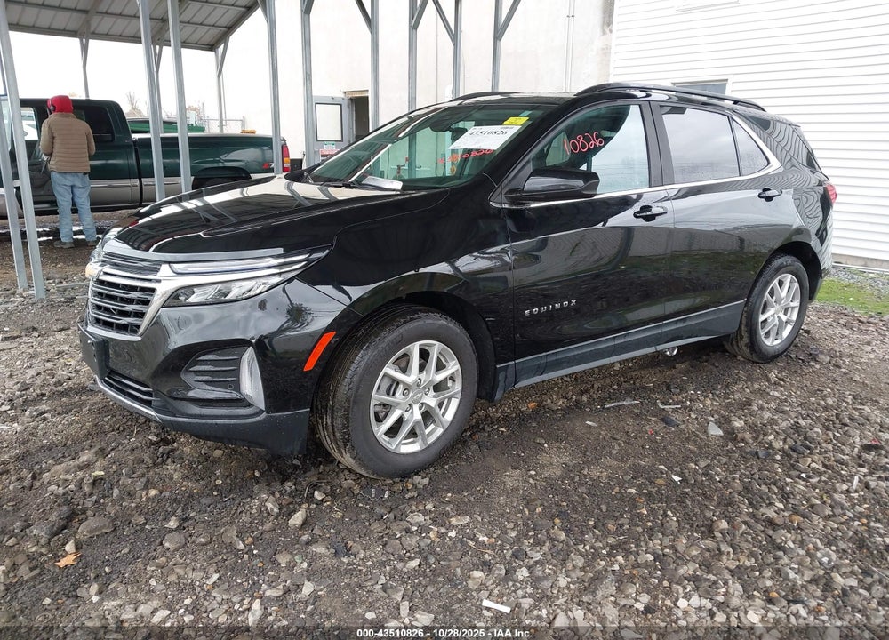 2022 CHEVROLET EQUINOX FWD LT VIN: 3GNAXKEV2NL234254