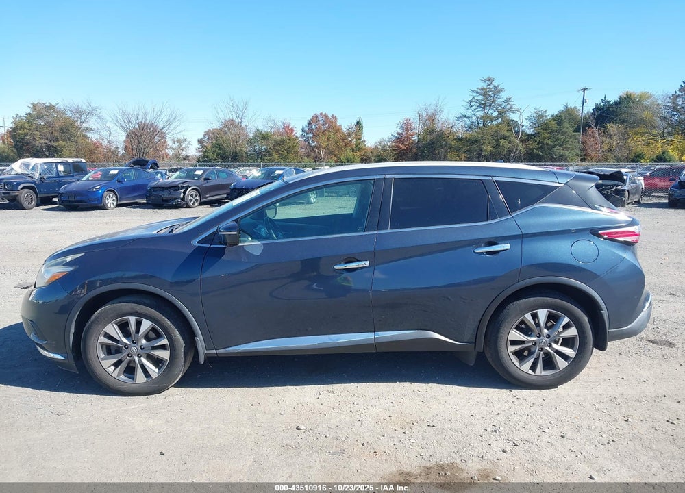 2015 NISSAN MURANO SL VIN: 5N1AZ2MH7FN226775