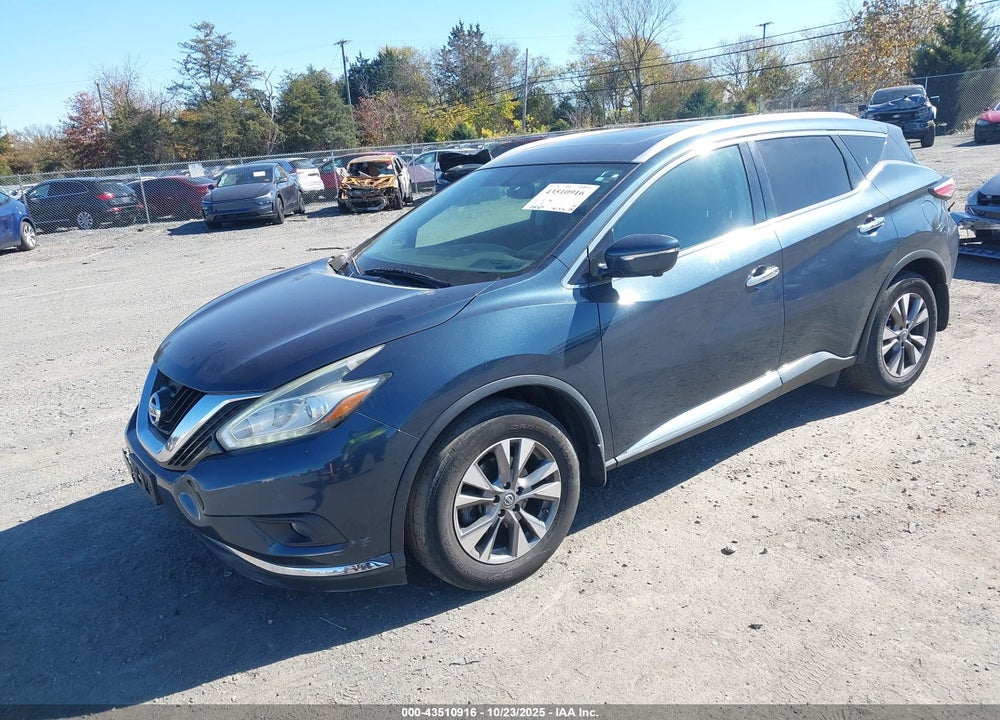 2015 NISSAN MURANO SL VIN: 5N1AZ2MH7FN226775
