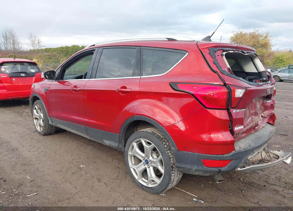 2019 FORD ESCAPE TITANIUM VIN: 1FMCU9J94KUA09469