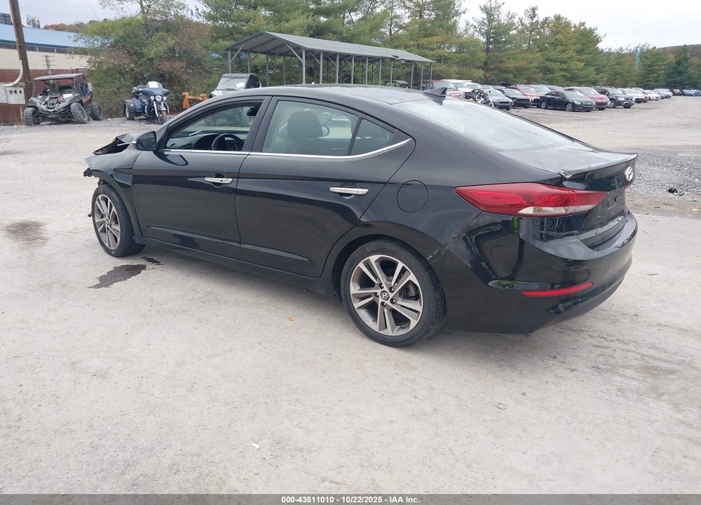 2017 HYUNDAI ELANTRA LIMITED VIN: 5NPD84LF1HH050583