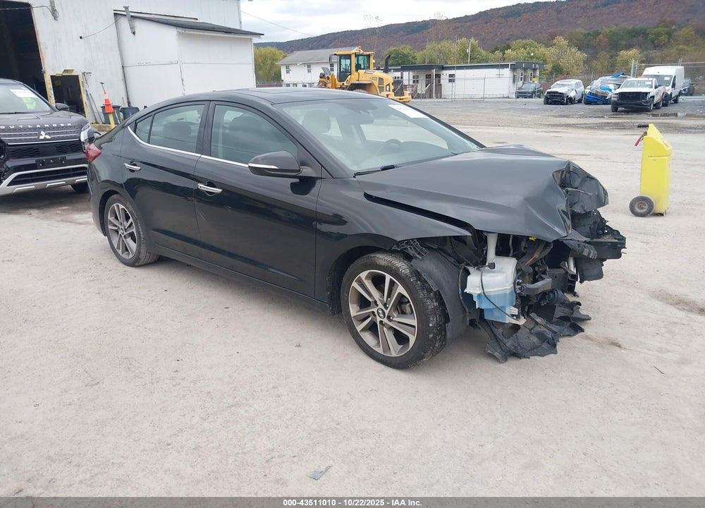 2017 HYUNDAI ELANTRA LIMITED VIN: 5NPD84LF1HH050583