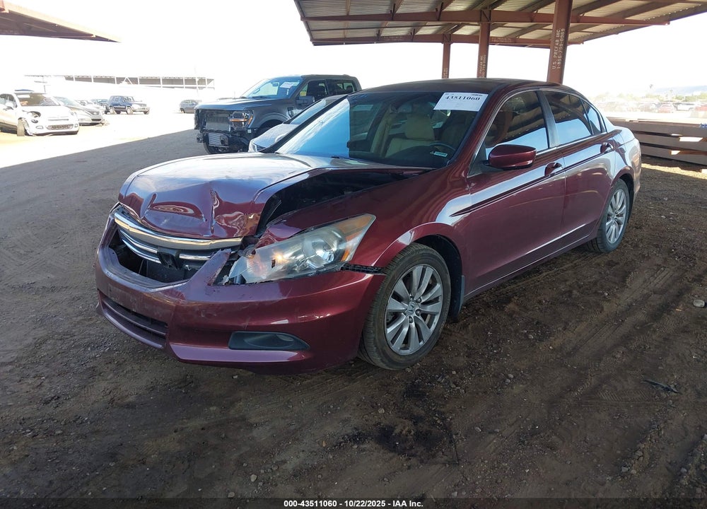 2012 HONDA ACCORD 2.4 EX-L VIN: 1HGCP2F87CA058057