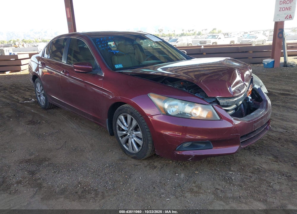 2012 HONDA ACCORD 2.4 EX-L VIN: 1HGCP2F87CA058057
