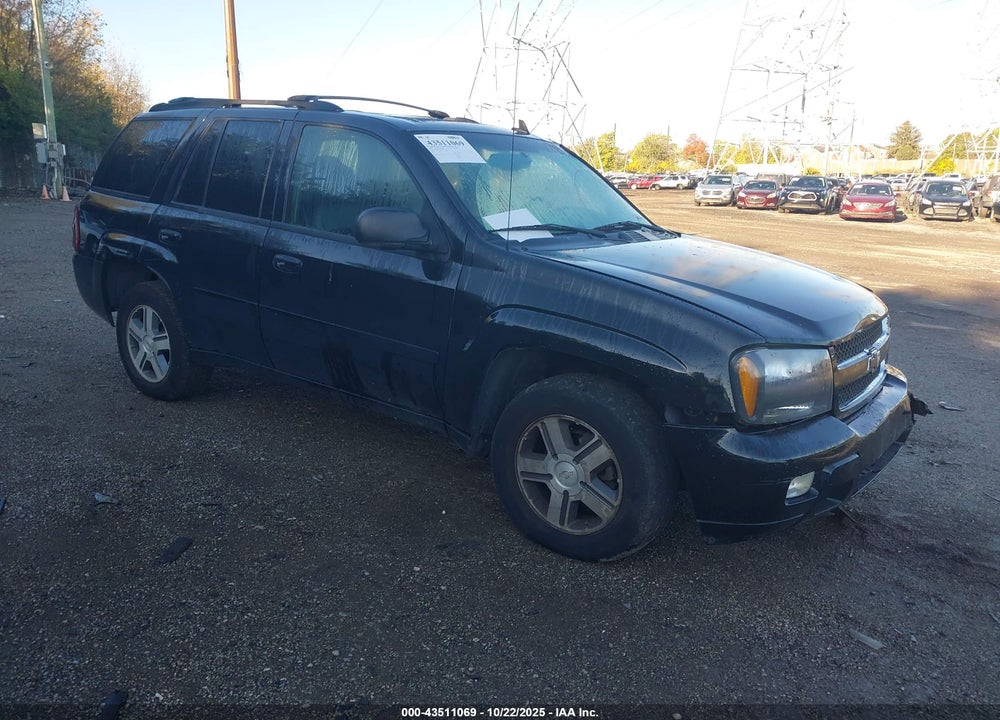 2007 CHEVROLET TRAILBLAZER LT VIN: 1GNDT13S572227167
