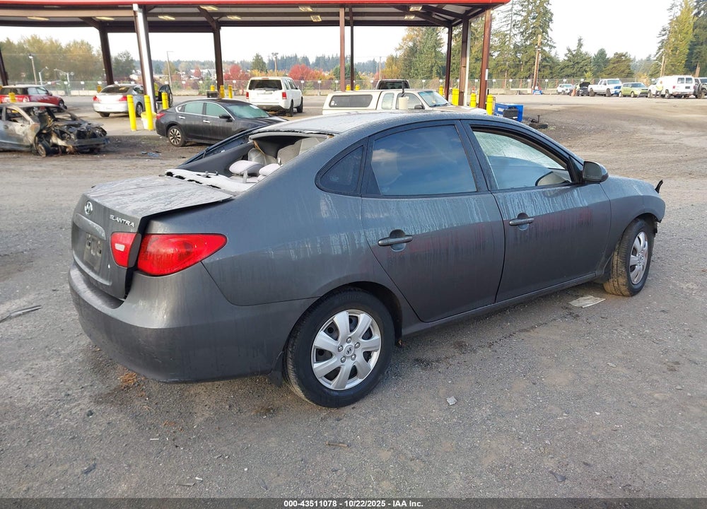 2007 HYUNDAI ELANTRA GLS/LIMITED/SE VIN: KMHDU46D57U033355
