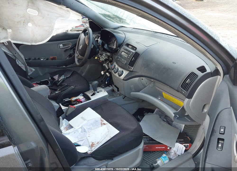 2007 HYUNDAI ELANTRA GLS/LIMITED/SE VIN: KMHDU46D57U033355