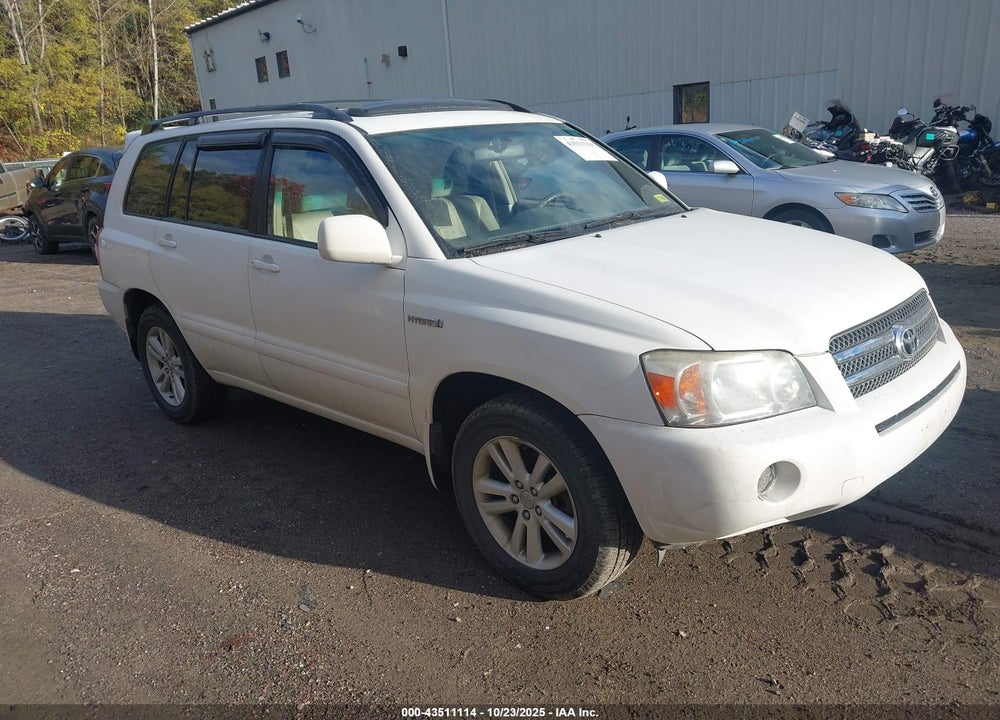 2006 TOYOTA HIGHLANDER HYBRID V6 VIN: JTEEW21AX60026620
