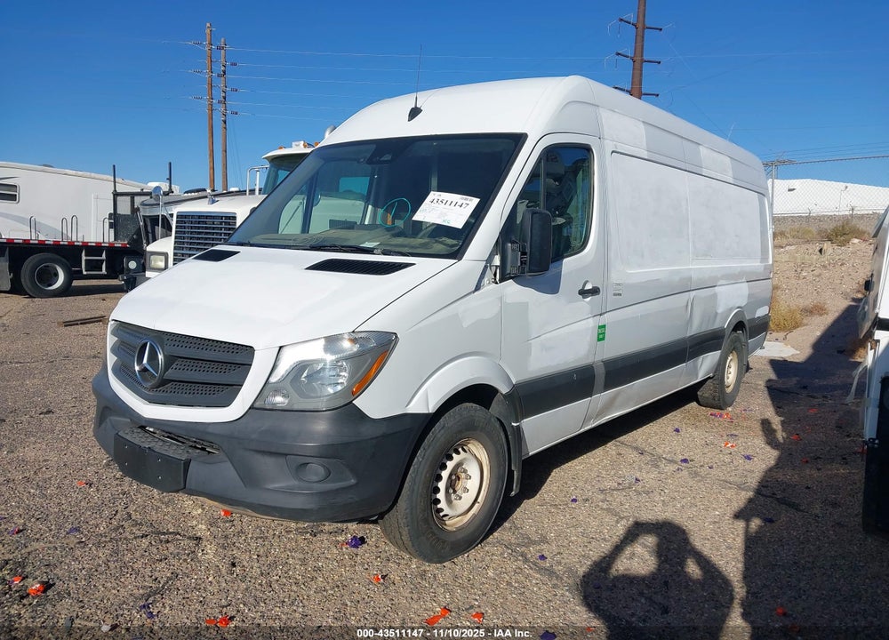 2016 MERCEDES-BENZ SPRINTER 2500 HIGH ROOF VIN: WD3PE8DD5GP361053