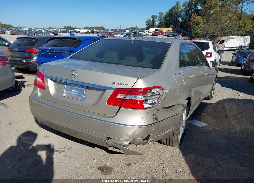 2010 MERCEDES-BENZ E 350 4MATIC VIN: WDDHF8HBXAA175220