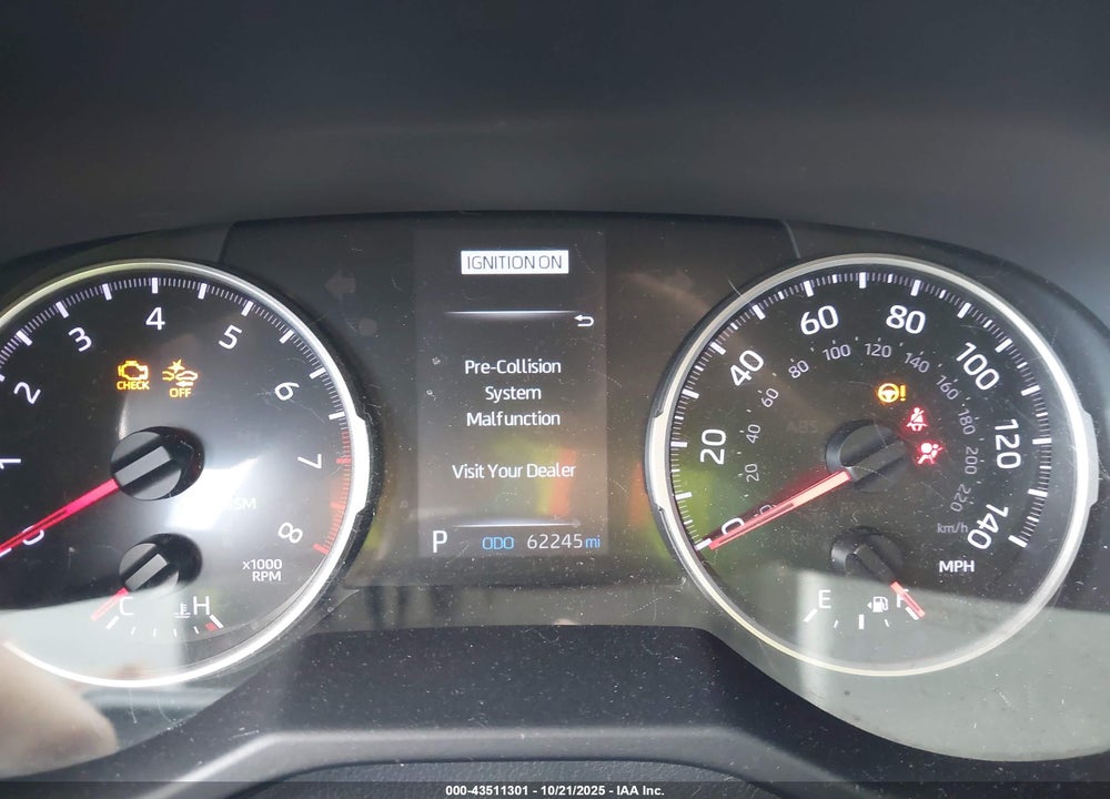 2020 TOYOTA RAV4 VIN: 2T3W1RFV8LC073875