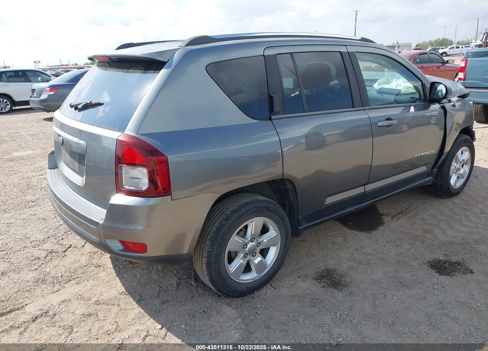2014 JEEP COMPASS SPORT VIN: 1C4NJCBA8ED505004