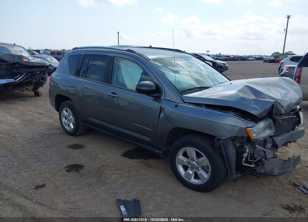 2014 JEEP COMPASS SPORT VIN: 1C4NJCBA8ED505004