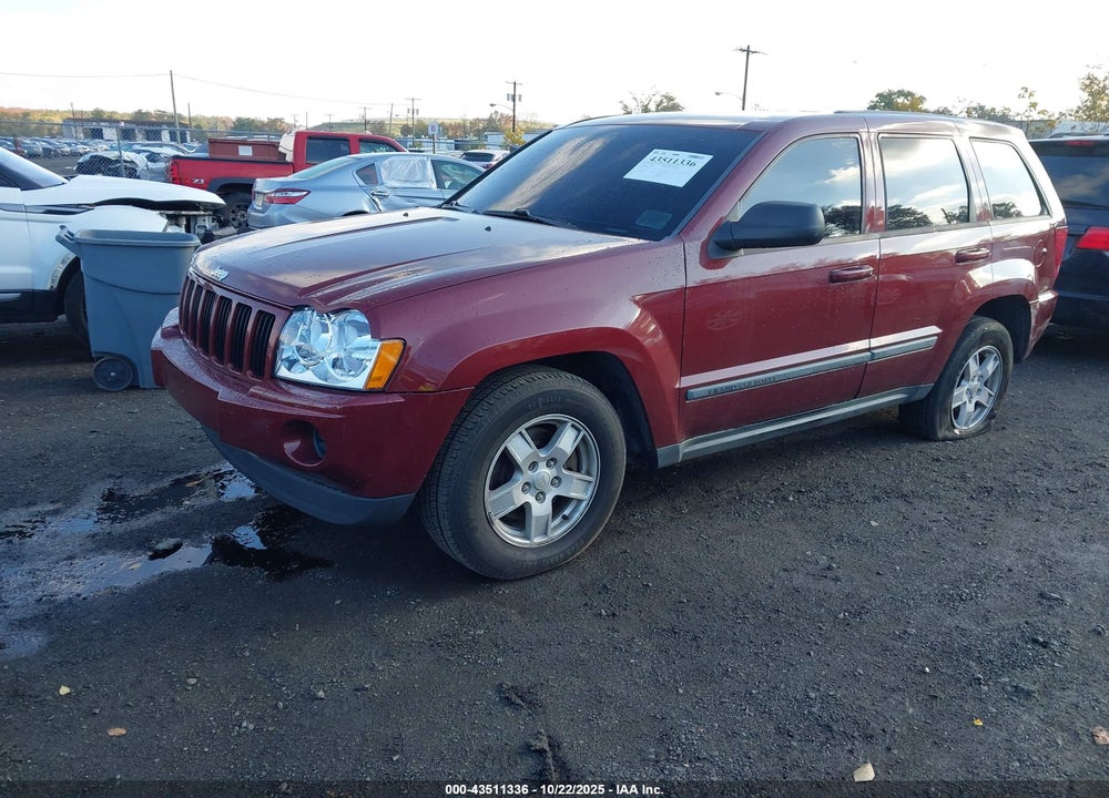 2007 JEEP GRAND CHEROKEE LAREDO VIN: 1J8GR48K57C581658