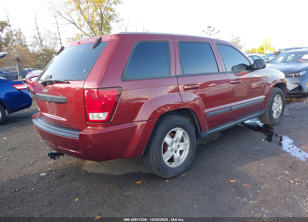 2007 JEEP GRAND CHEROKEE LAREDO VIN: 1J8GR48K57C581658