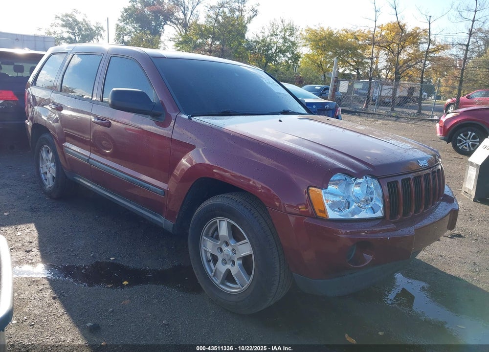2007 JEEP GRAND CHEROKEE LAREDO VIN: 1J8GR48K57C581658