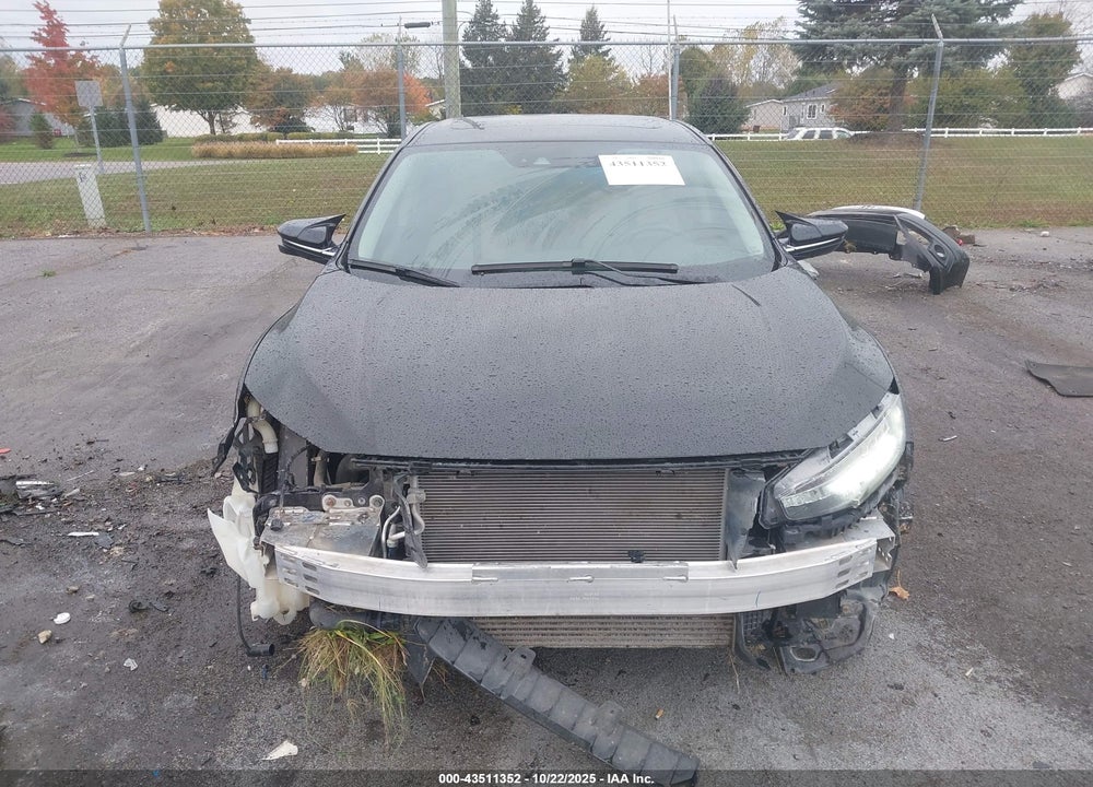2016 HONDA CIVIC TOURING VIN: 19XFC1F94GE006933