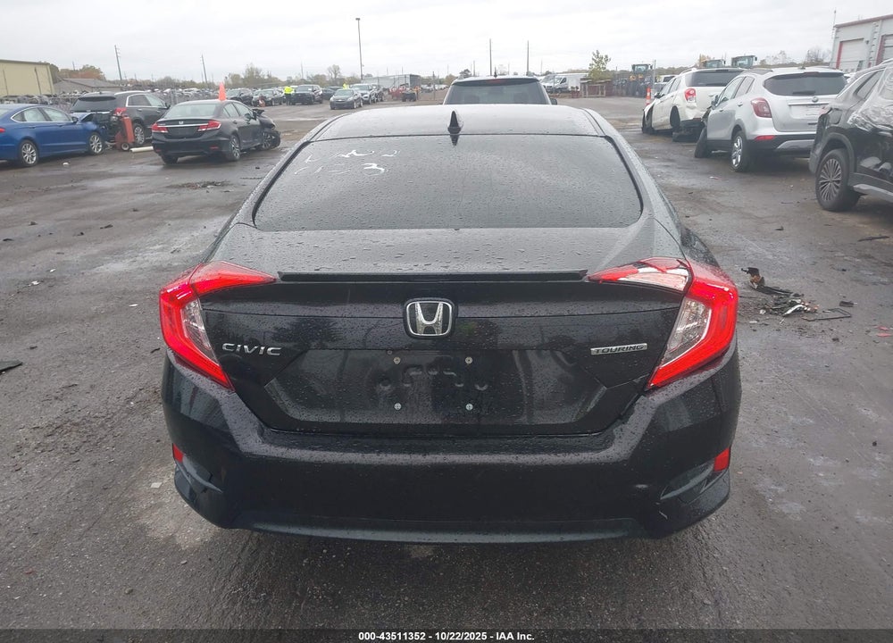 2016 HONDA CIVIC TOURING VIN: 19XFC1F94GE006933